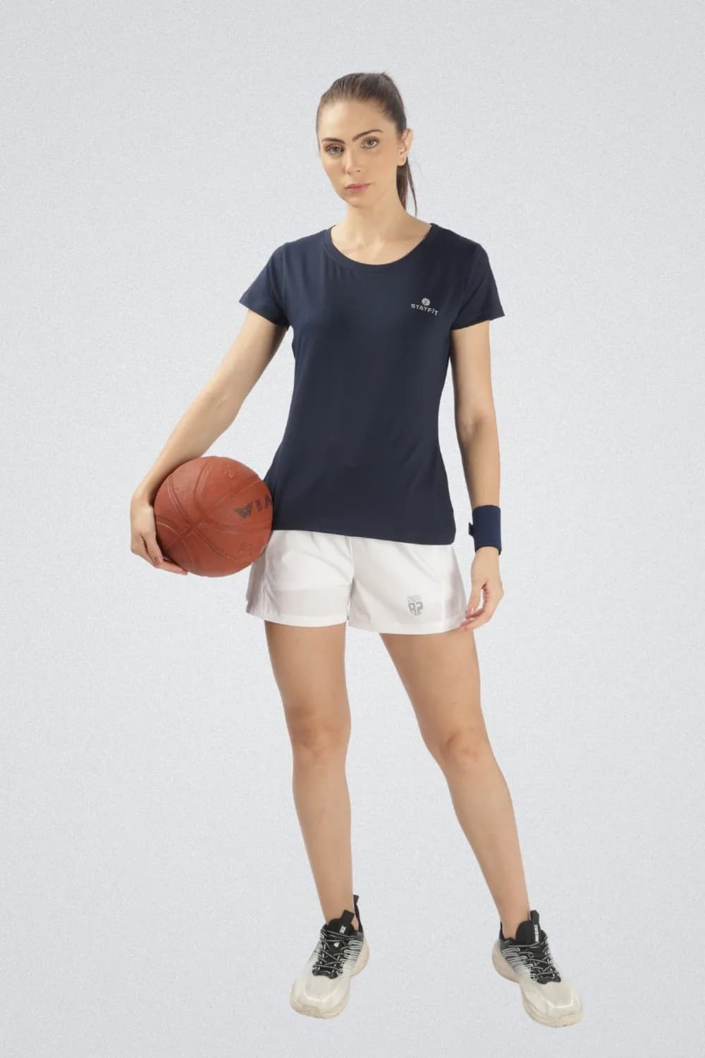 Gym & Sports T Shirt Women Dark Navy