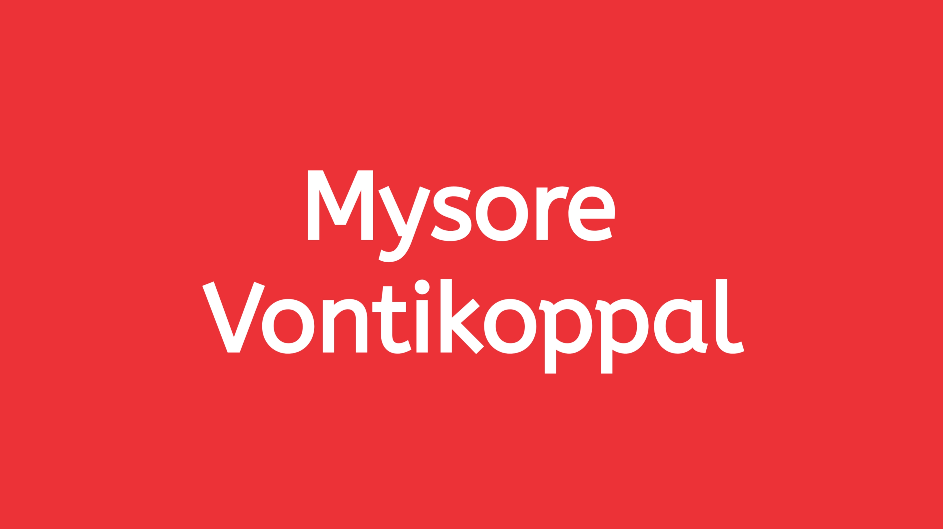 StayFit - Mysore - Vontikoppal