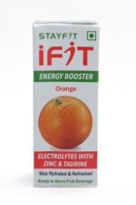 Stayfit iFit Energy Booster Enriched with Electrolytes, Zinc & Taurine Energy Drink  (15x200 ml, Orange Flavored) - Image 3