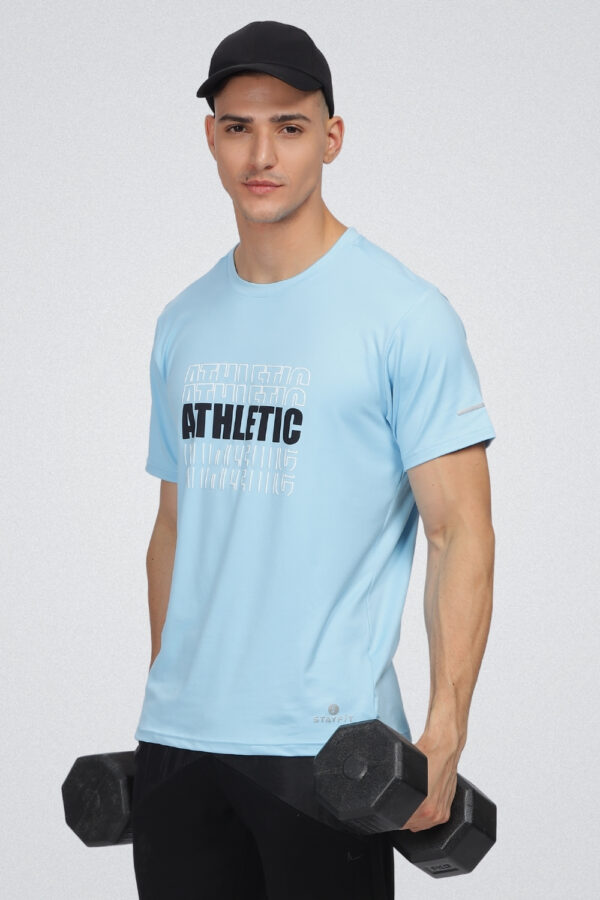 Gym & Sports T-Shirt Sky Blue